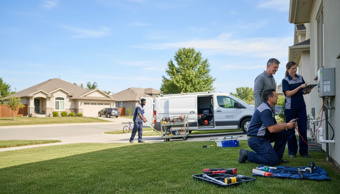 Tankless water heater service in Blaine, MN